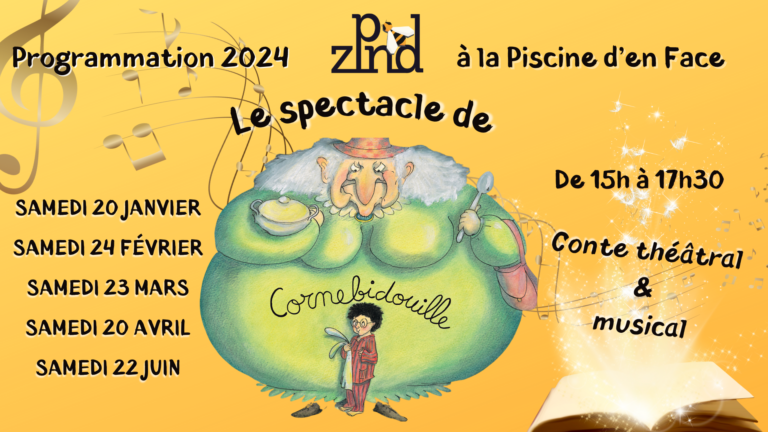 Spectacle de Cornebidouille dates 2024